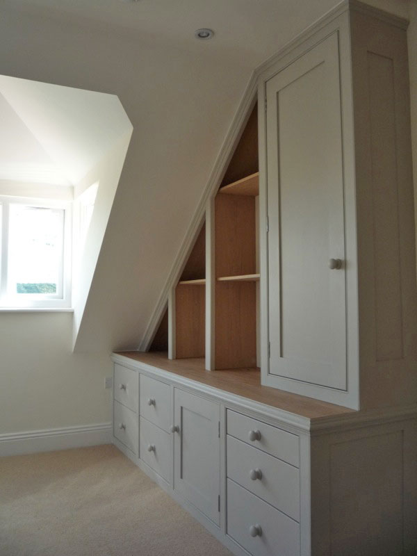 office eaves attic under cupboards furniture bedroom cupboard fitted storage loft modern behind stairs doors designing dunham making