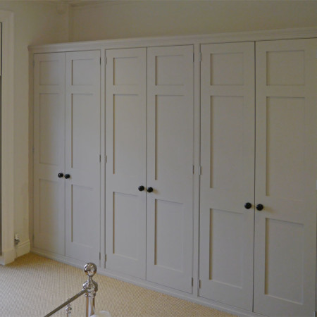 Solid Oak Fitted Wardrobes